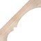 Ekena Millwork 3 1/2"W x 30"D x 30"H Balboa Smooth Knee Brace, Douglas Fir BRC04X30X30BOA00SDF - alternate 4